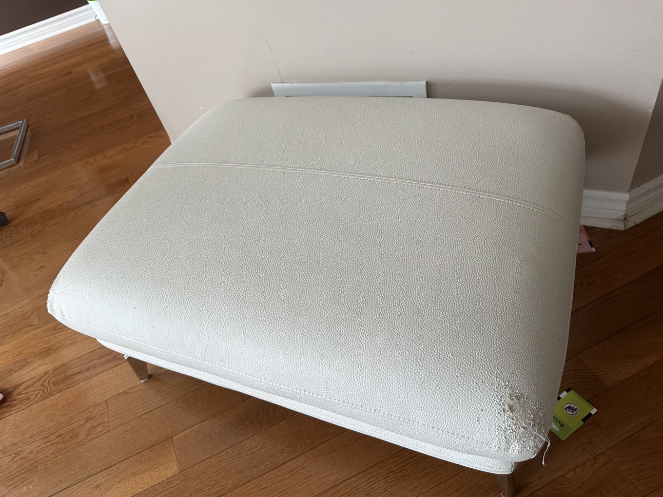White Ottoman - photo 2
