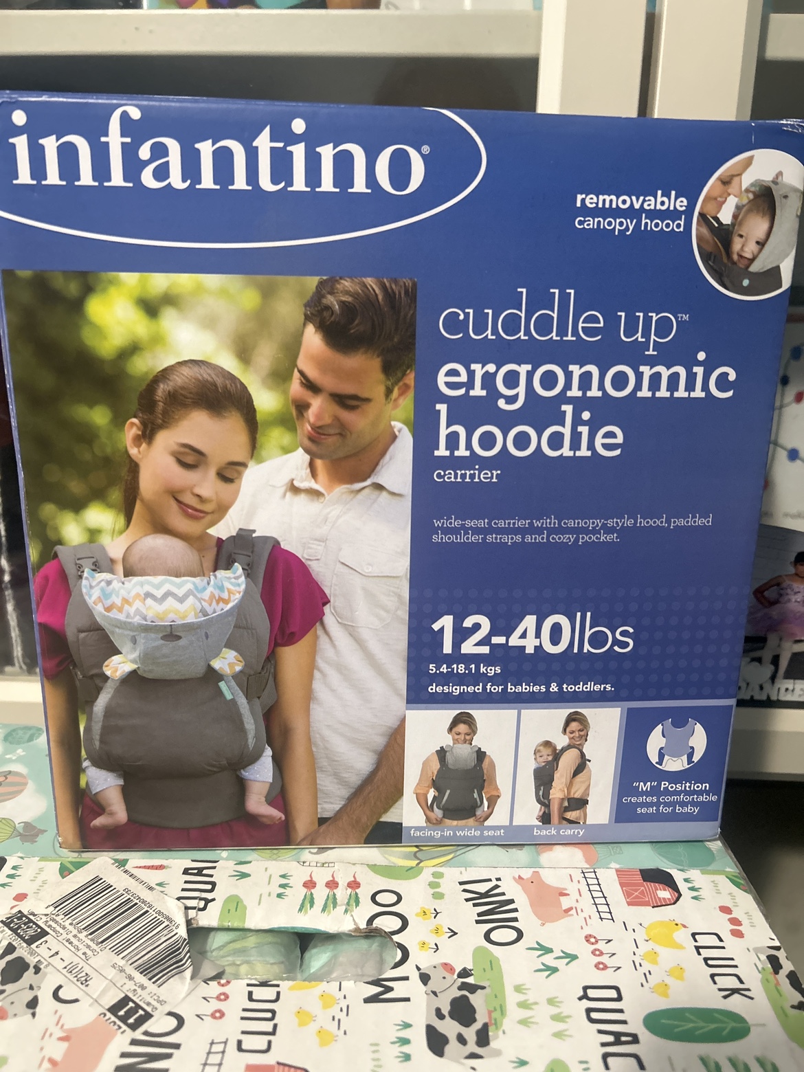 Infantino cuddle up ergonomic carrier thumbnail