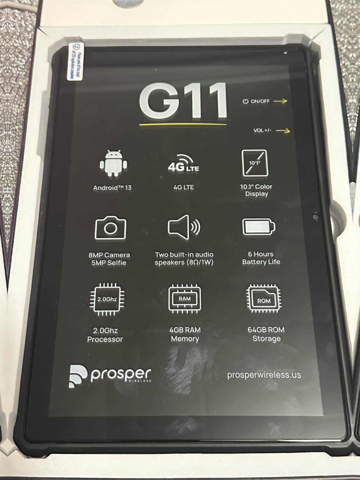 Prosper G11 Tablet - photo 2