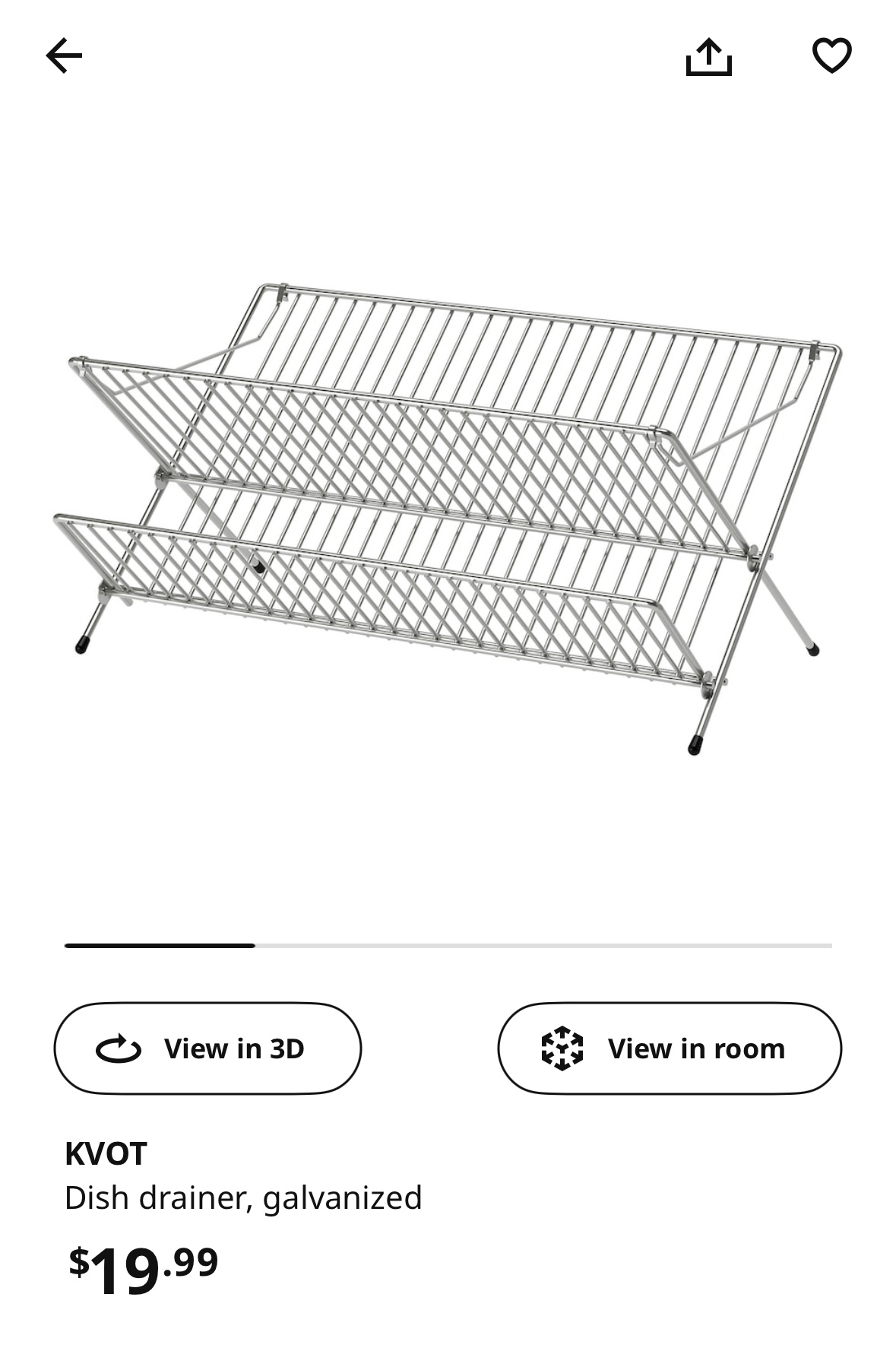 Ikea Dish Drying Rack - photo 3
