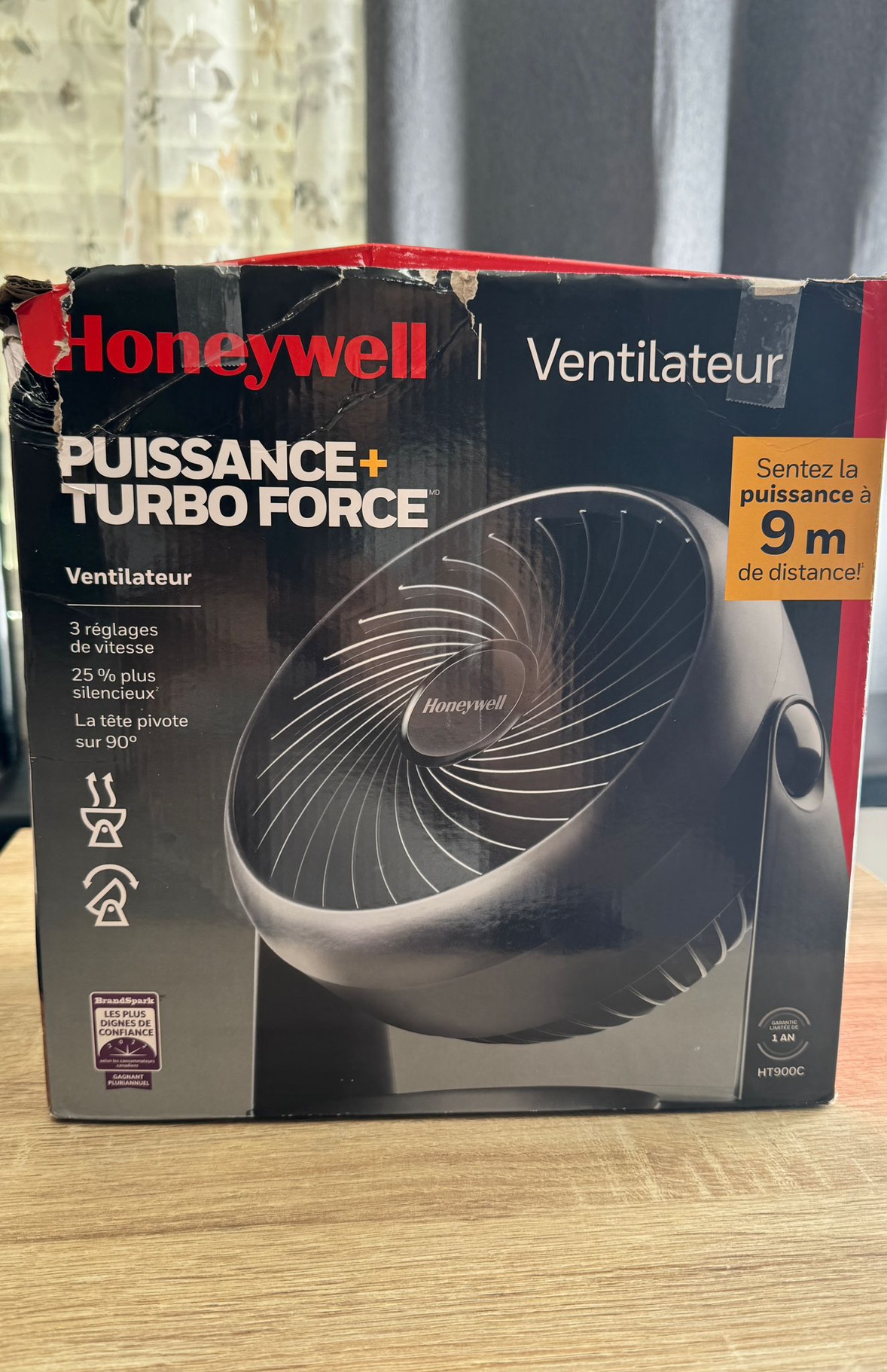 Honeywell fan