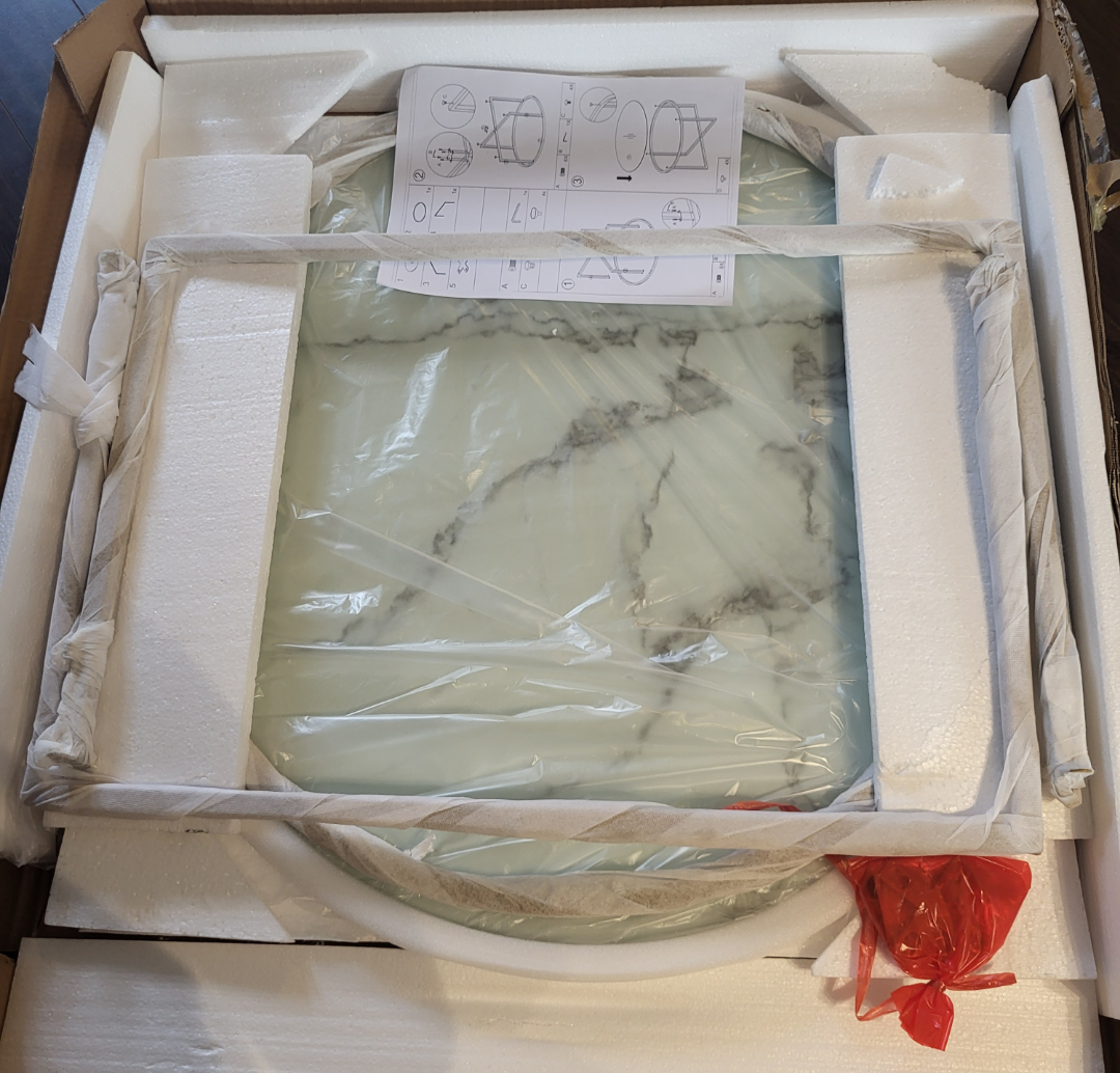 Marble coffee table (New in box) - photo 2
