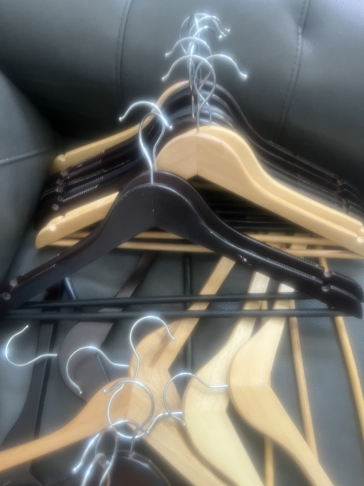 Clothing Hangers - wood - photo 2