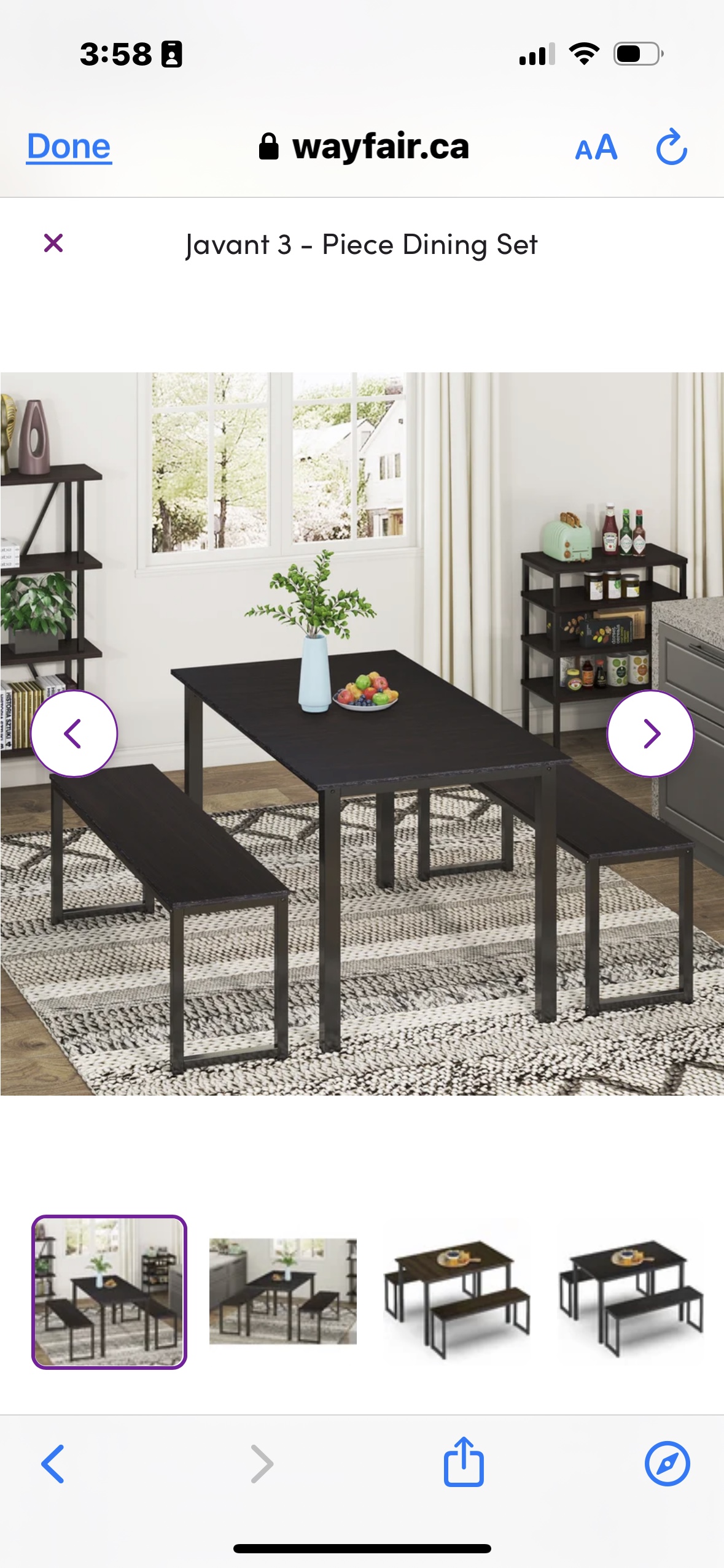 Dining table