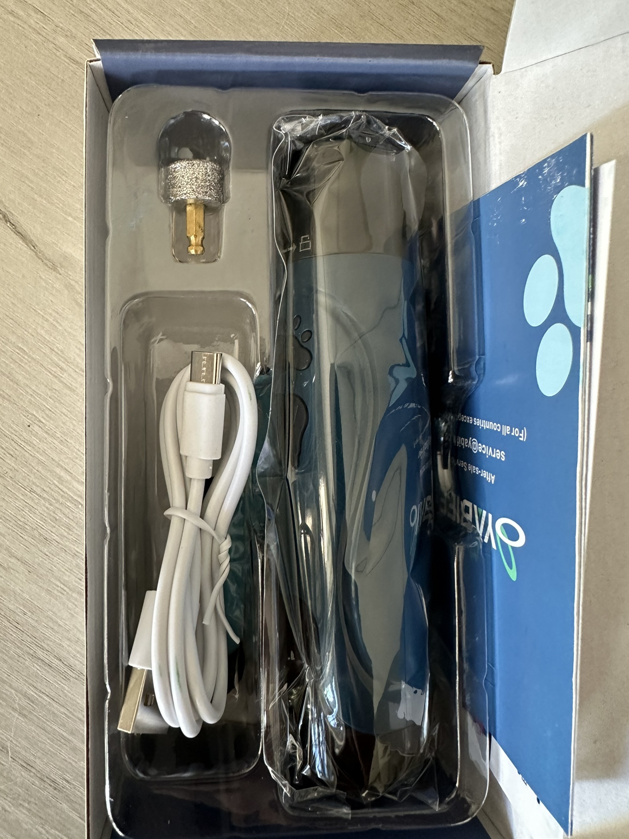 Electric Pet Nail Grinder and clippers - photo 2