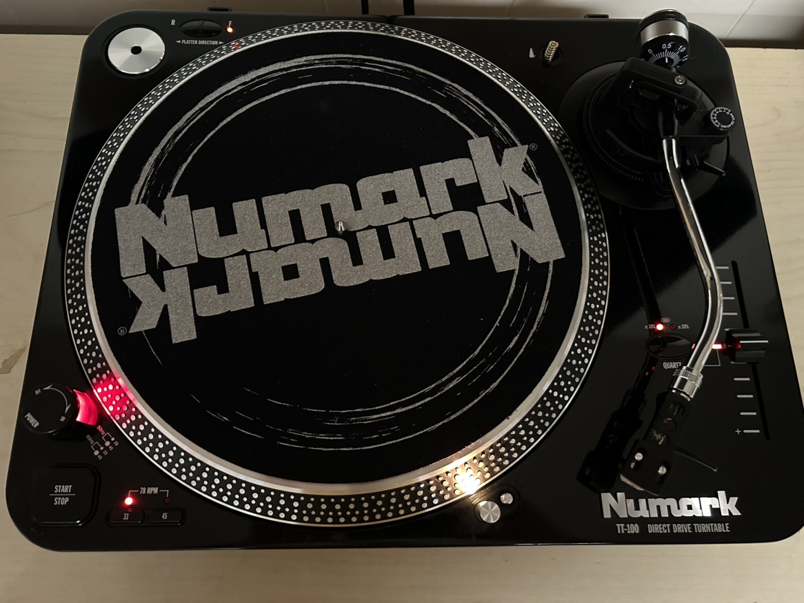 Numark tt100 direct drive turntable image indicator(7)