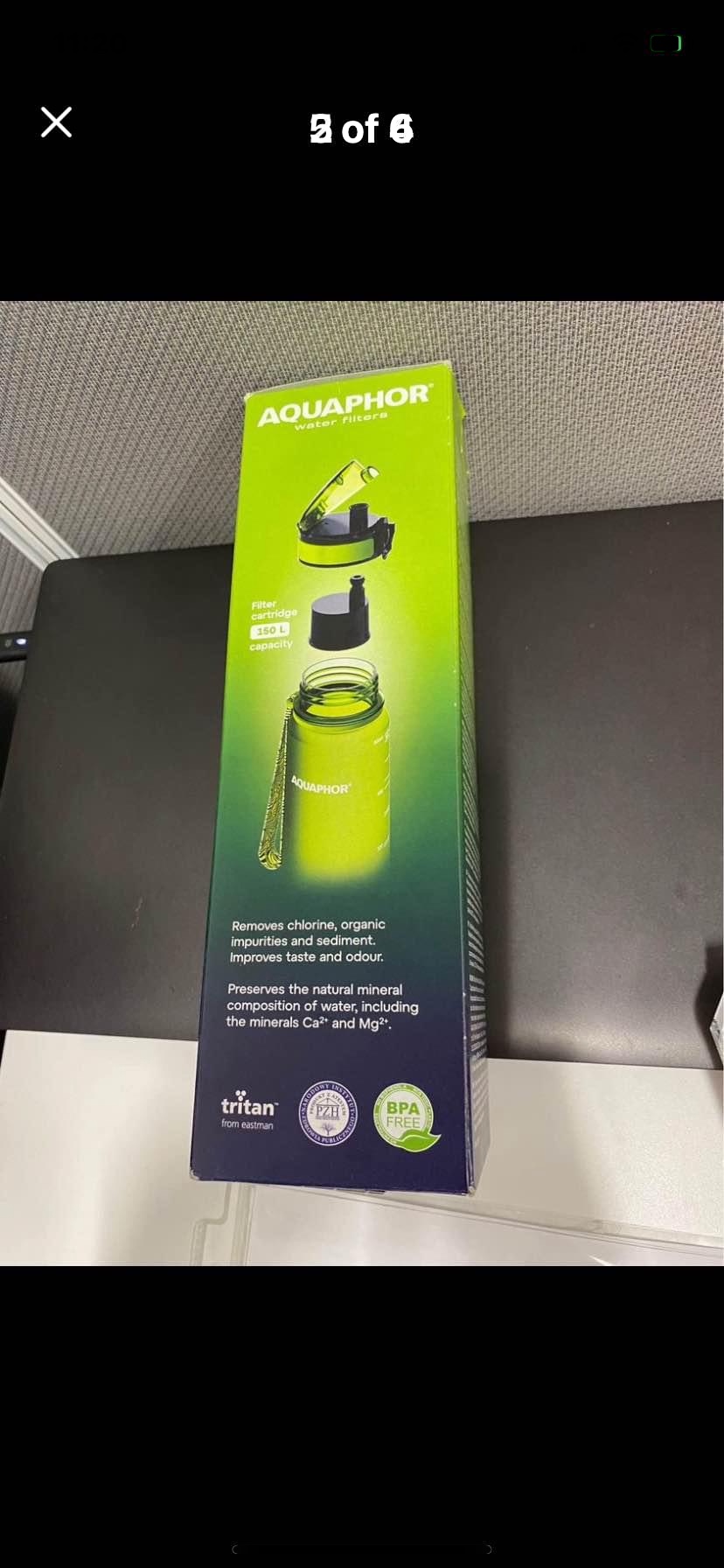 Aquaphor filtered water bottles-$15 ea or 2/$25 image indicator(5)