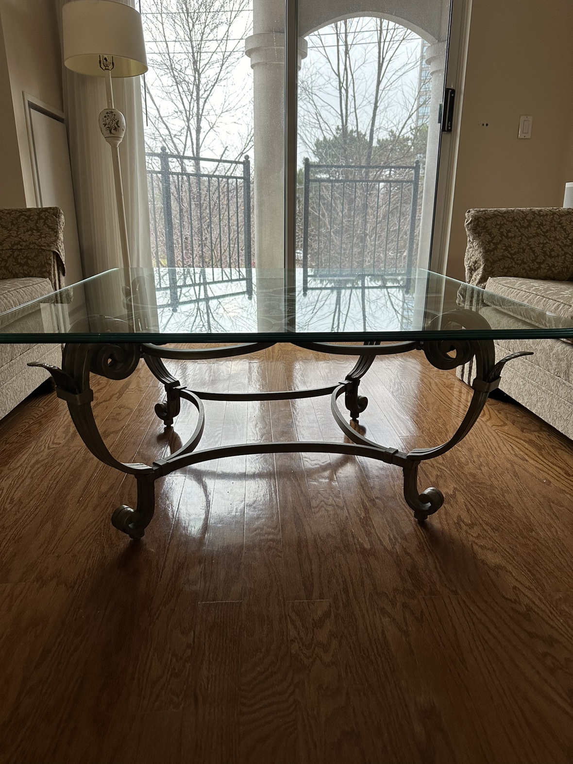 Glass Top Coffee Table - photo 5