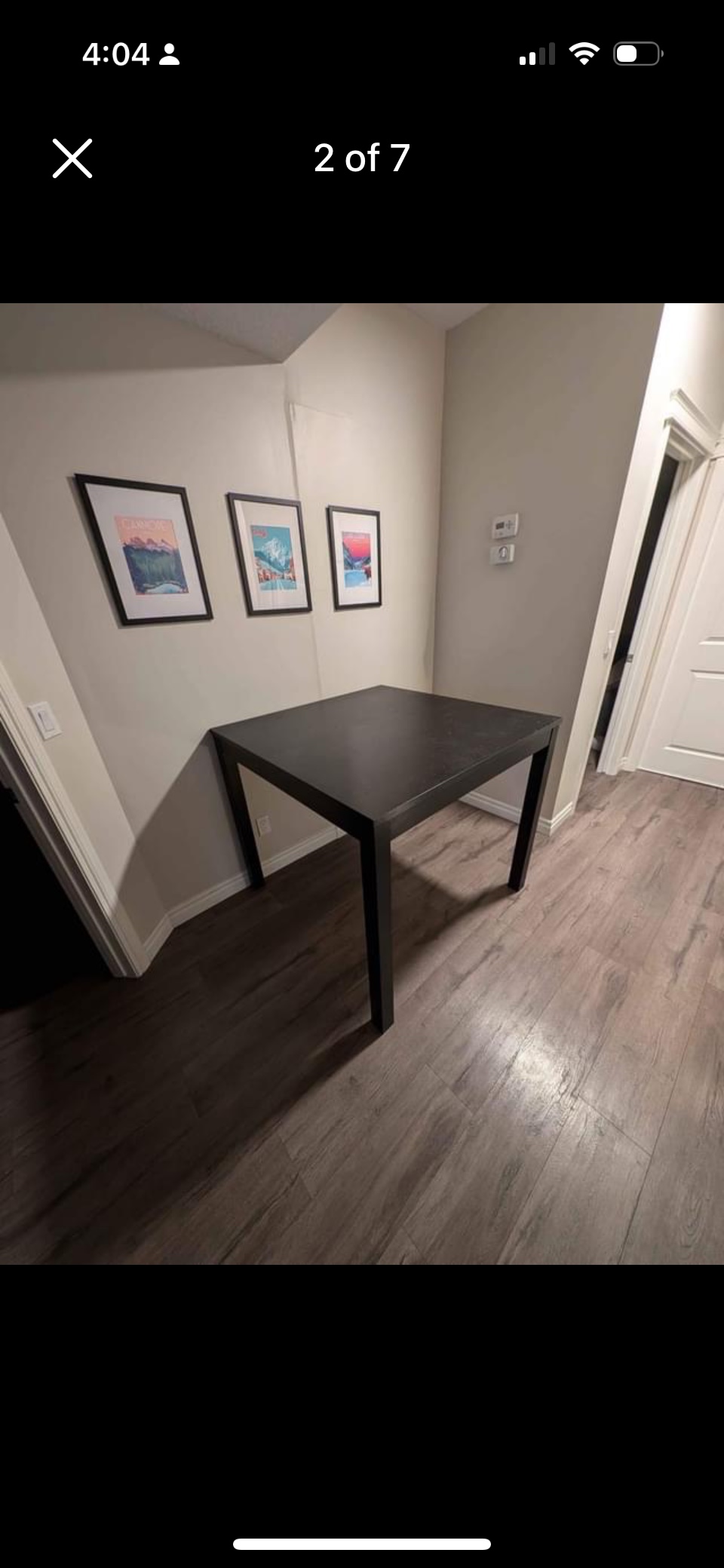 Ikea Bjursta Bar table and chairs (4) - photo 2