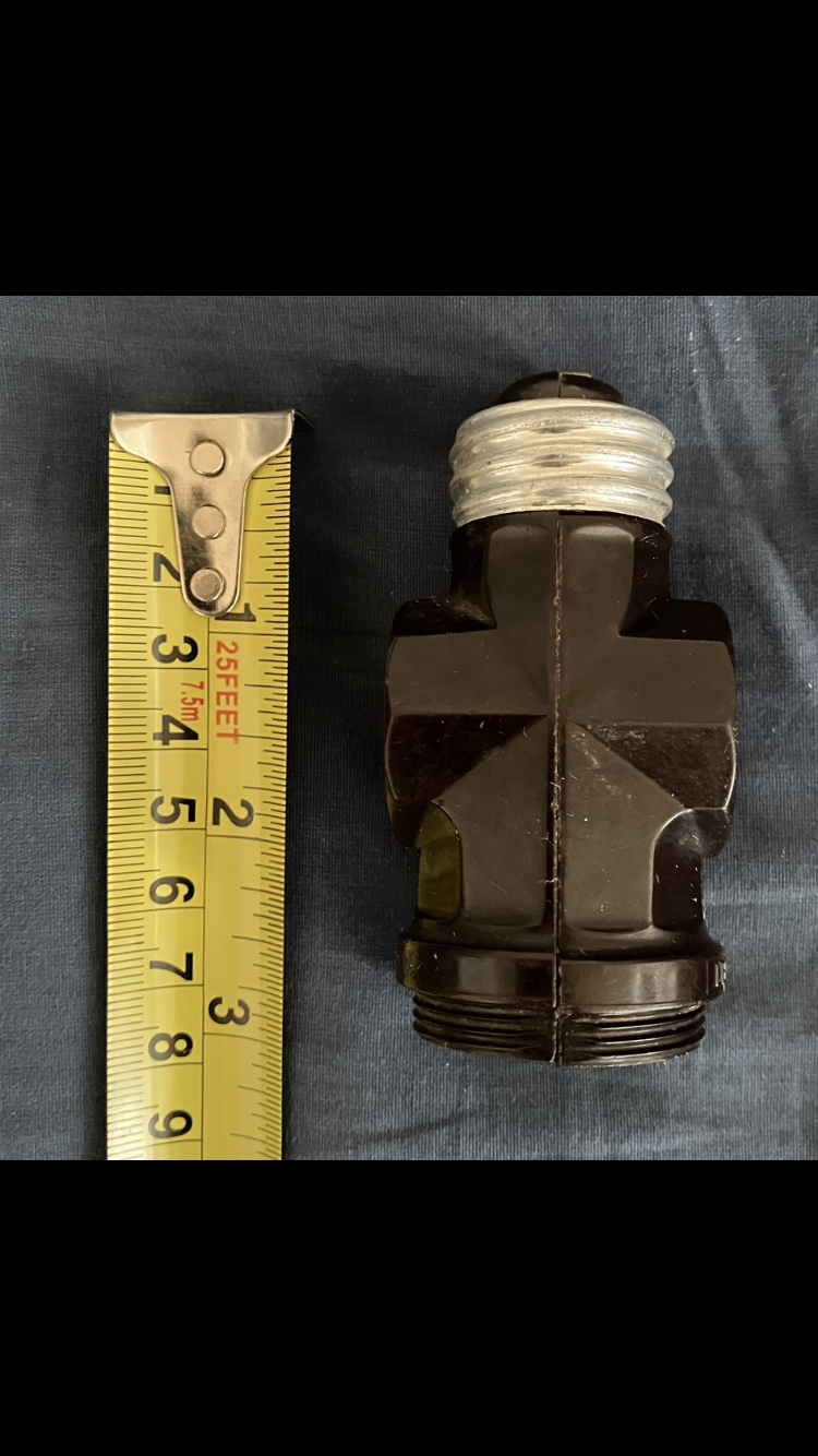 Vintage Leviton Light Socket Adapter 💡🔌 #freecycle image indicator(3)