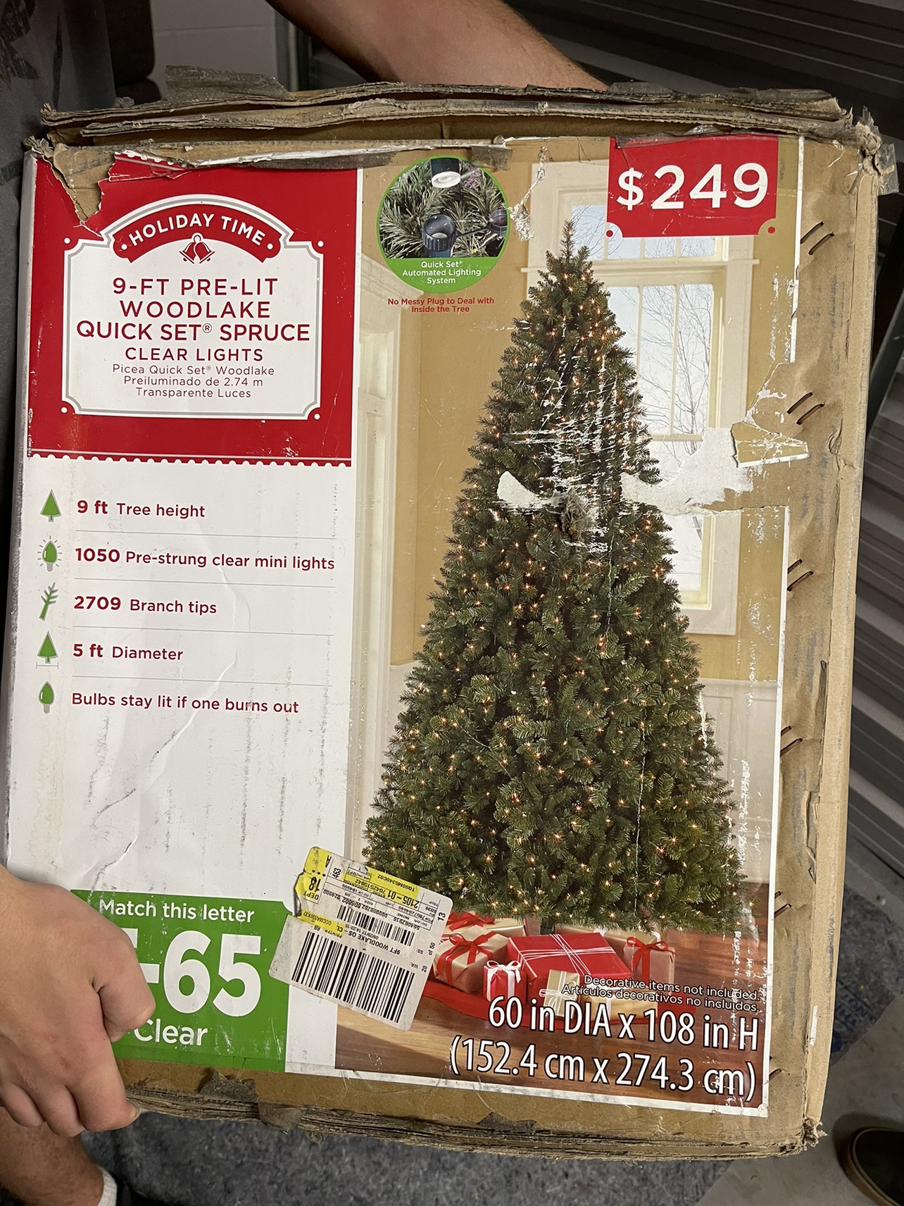 9 Ft Artificial Christmas Tree