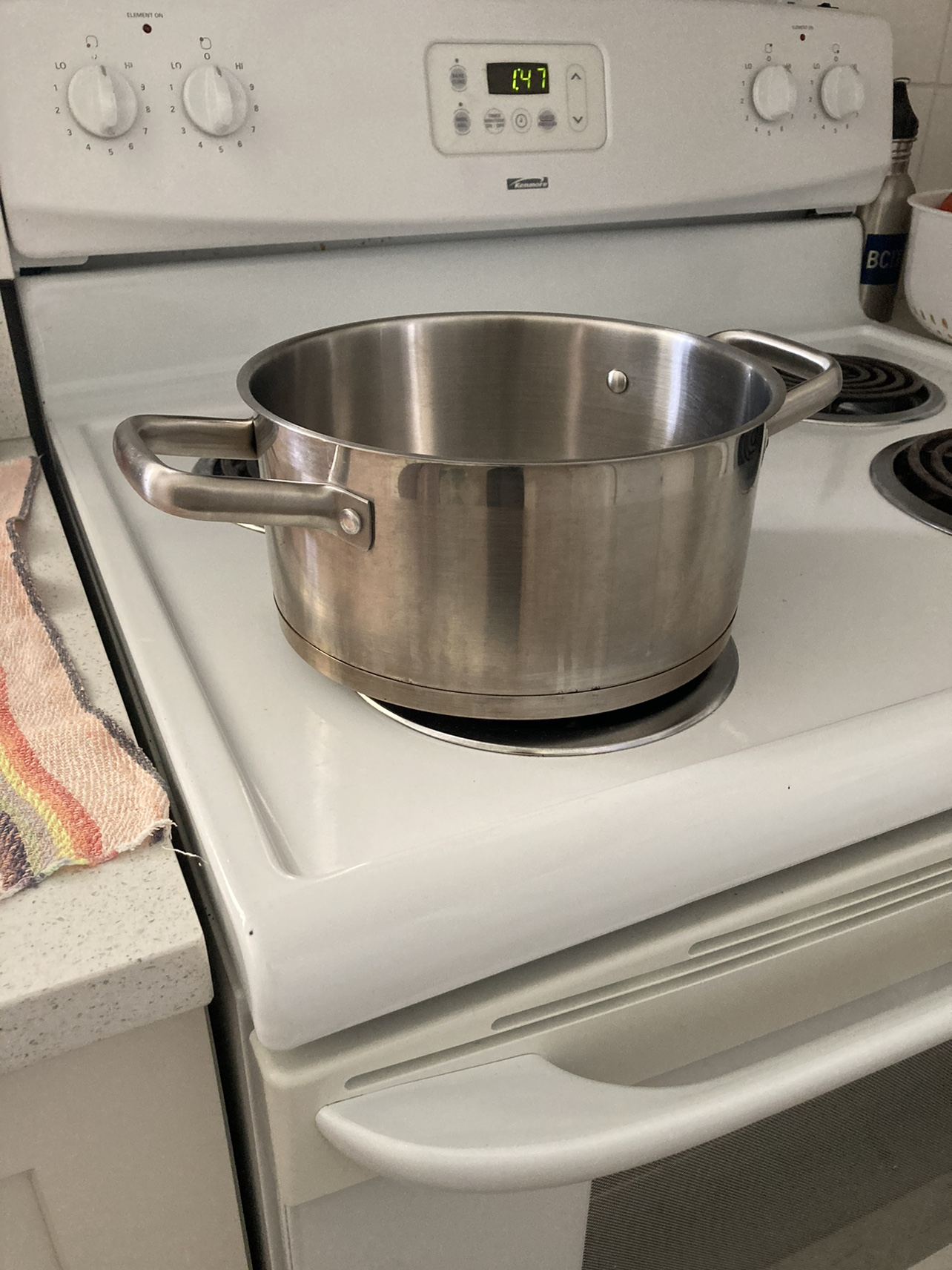 Stainless Steel Pot with Lid - photo 2