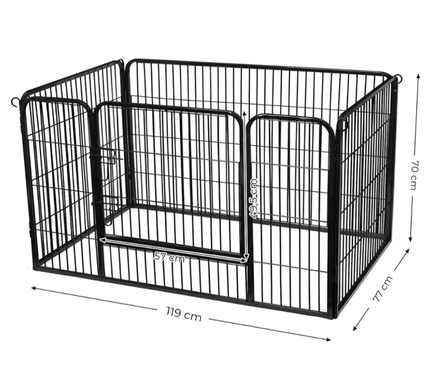 Playpen: small dog or puppy - crate: lge or med-sized dog - photo 2