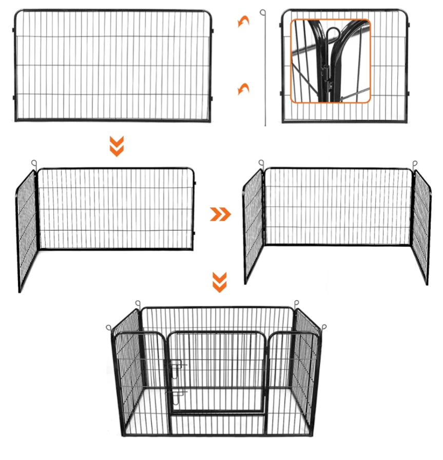 Playpen: small dog or puppy - crate: lge or med-sized dog - photo 3