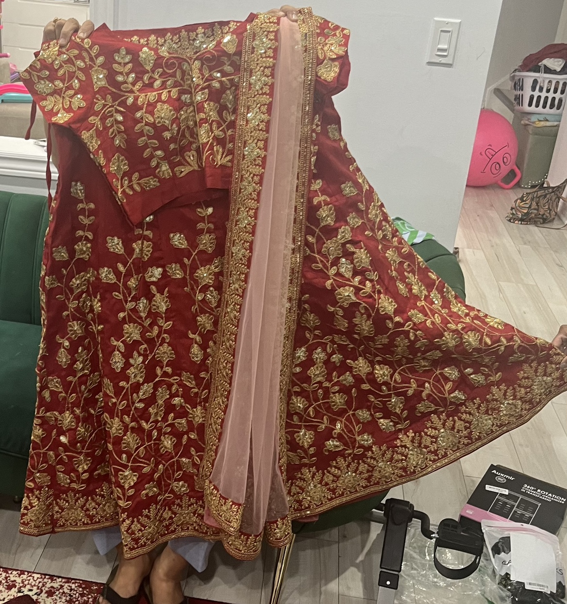 Indian Women's Bridal Lehenga Chaniya Choli for Women - photo 2