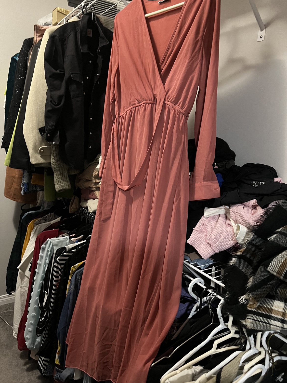 Long Sleeve Maxi Dress thumbnail