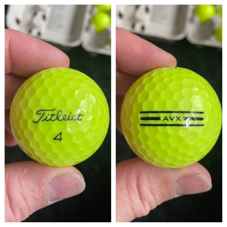 18 Titleist AVX Yellow Golf Balls - photo 3