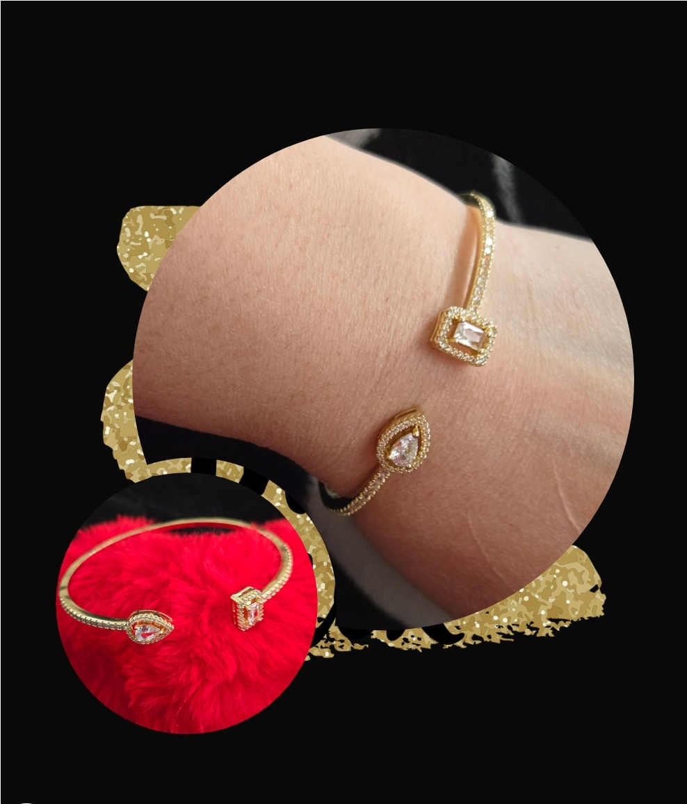 gold open bangle new ✨️