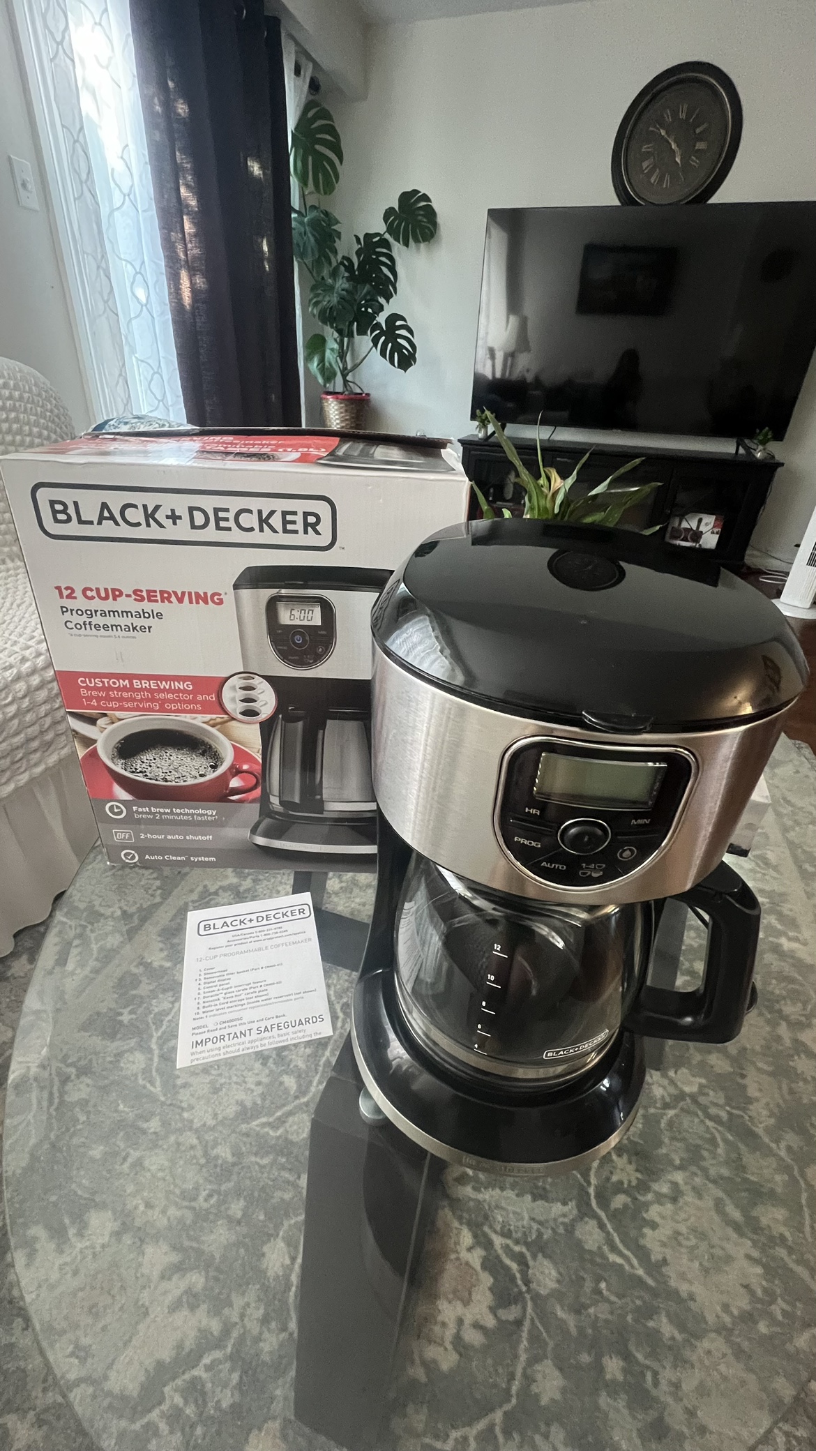 BRAND NEW Black & Decker Coffee Maker