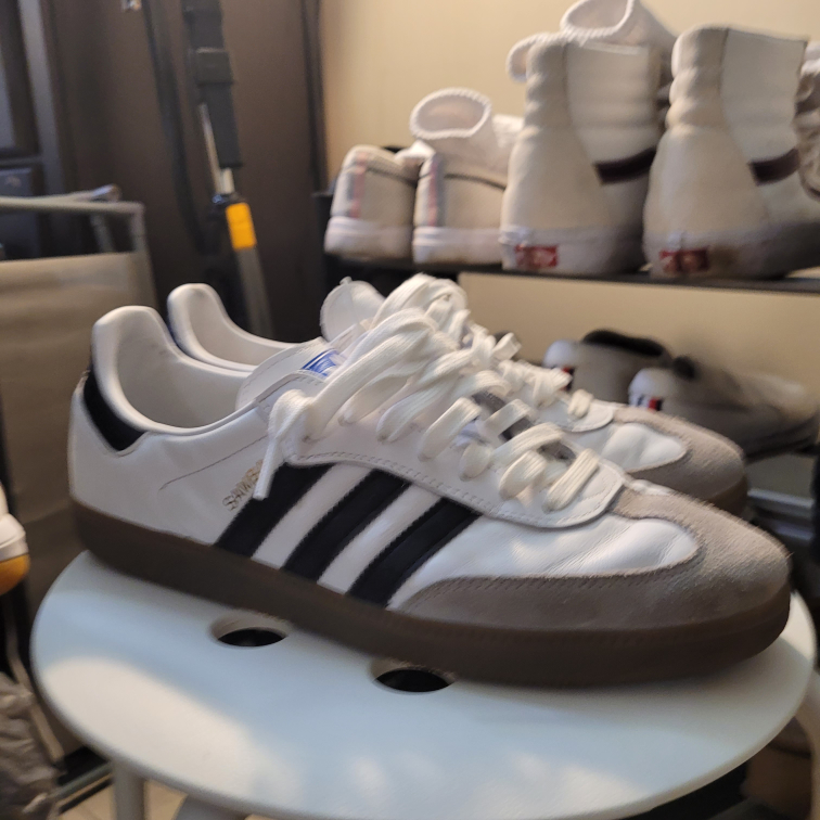 Adidas OG Samba White sz 10.5 image indicator(3)