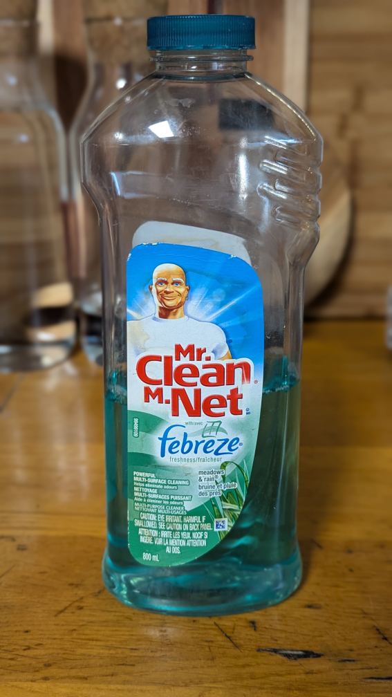 Mr Clean M-Net with Febreze #freecycle