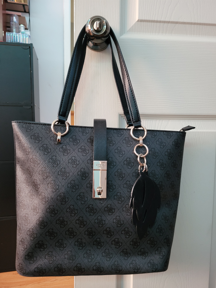 Guess Black Tote Bag