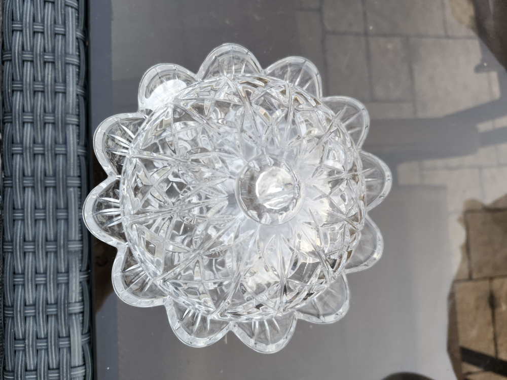 Always & Forever Crystal Covered Bowl - photo 2