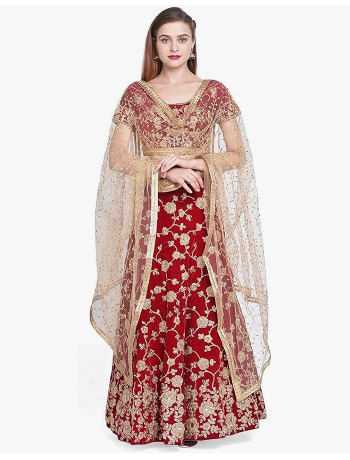 Indian Women's Bridal Lehenga Chaniya Choli for Women - photo 5