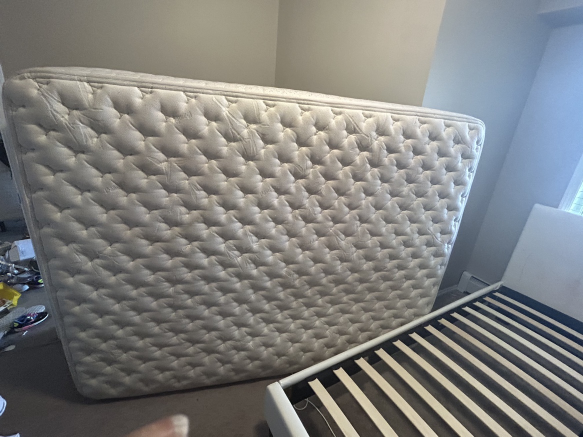 **Moving Sales** Queen size bed and mattress - photo 2