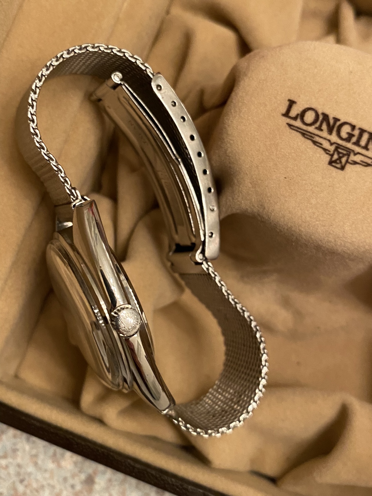 vintage watch Longines Ultra-Chron Chronometer with box - photo 4