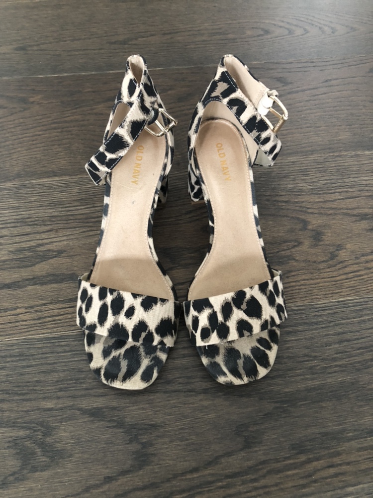 Leopard Print Sandals