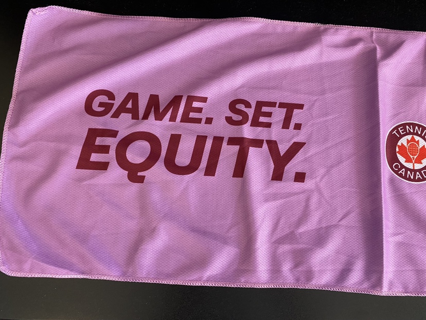 2024 National Bank Open Purple Towel Tennis Canada - photo 3