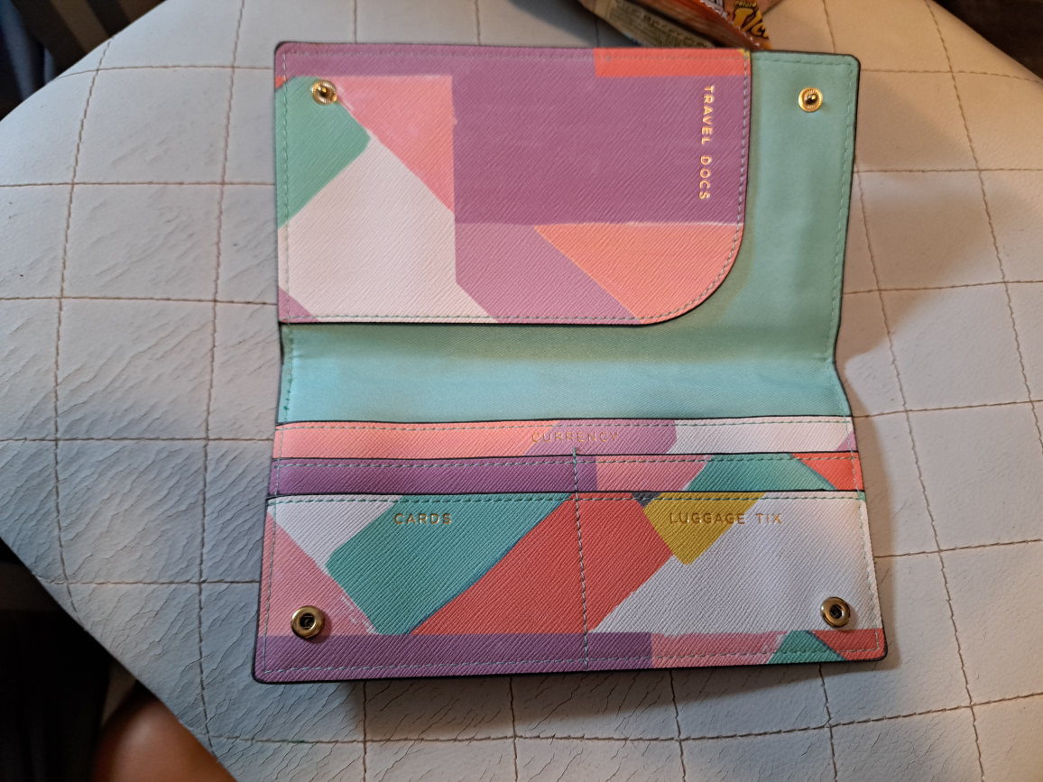 Love & Lore Geometric Travel Wallet image indicator(3)