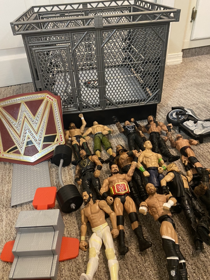WWE Wrestling Set - photo 2