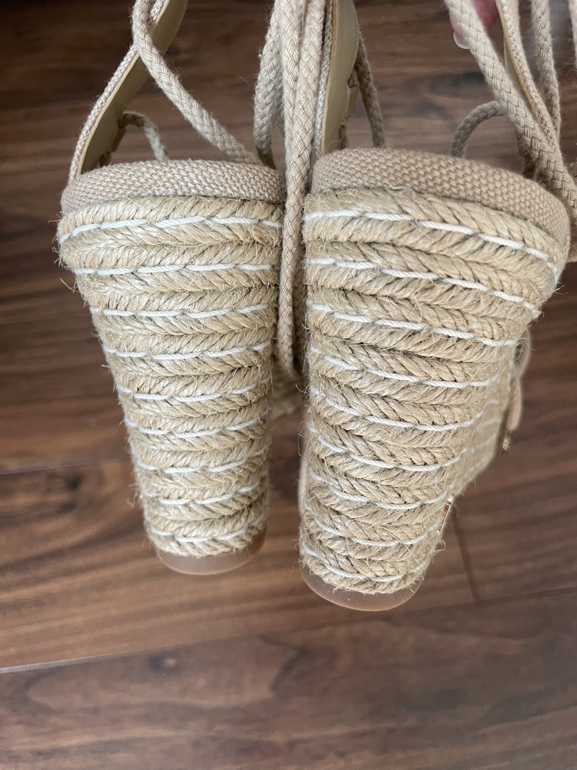 Michael Kors beige/nude wedge shoes image indicator(3)