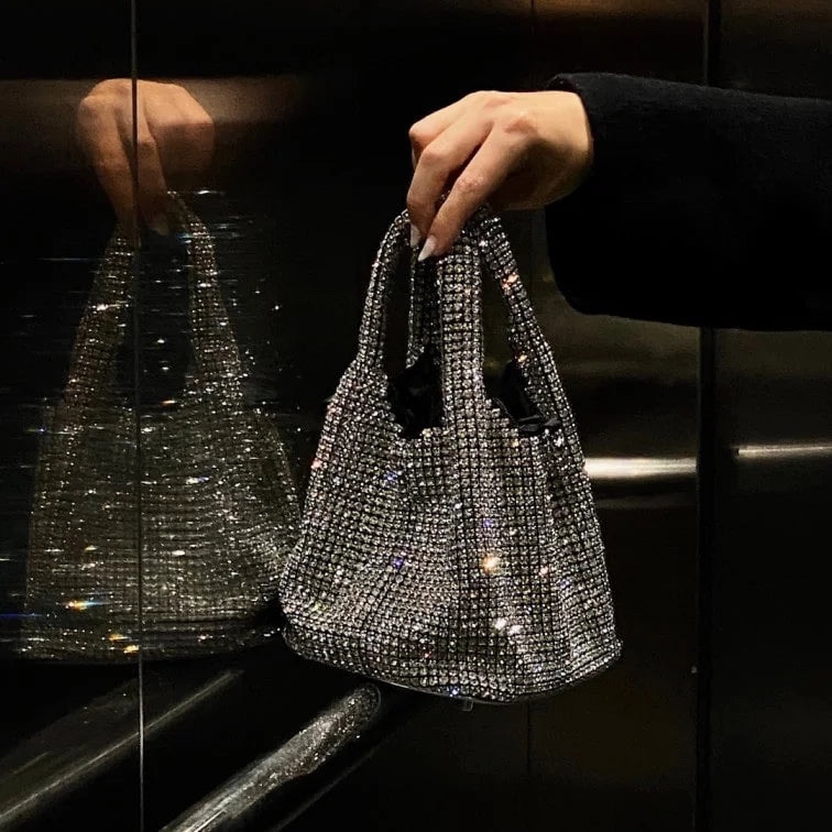 Giarite Crystal Bucket Bag