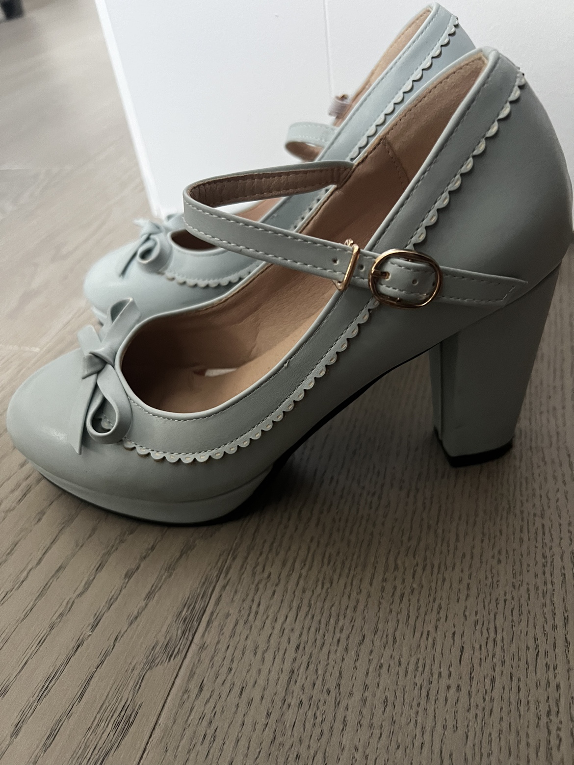 Blue Platform Heels image indicator(3)