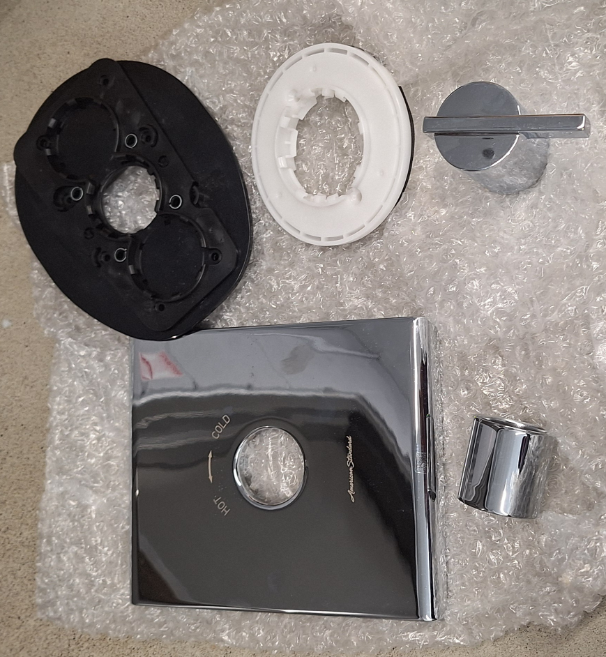 Time Square® Single Handle Thermostatic Shower Valve Trim Kit image indicator(2)