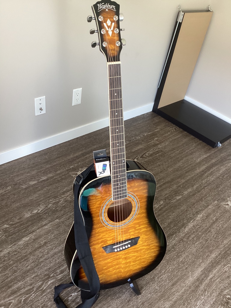 Washburn Acoustic Guitar - photo 3
