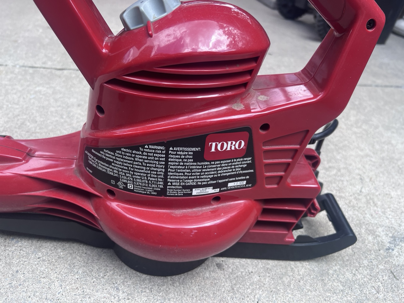 Leaf blower and vacuum in one all parts included - photo 3