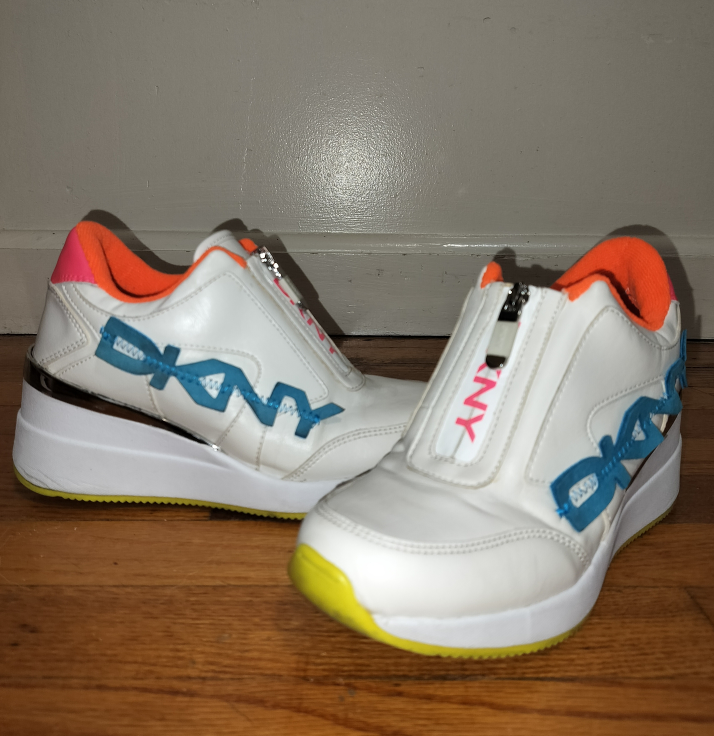 DKNY High Heeled Women's Sneakers. Size 8 - photo 3