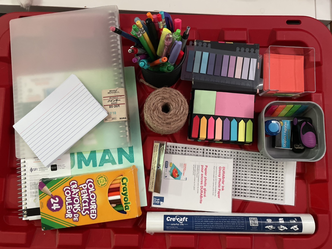 Four free bags of stuff