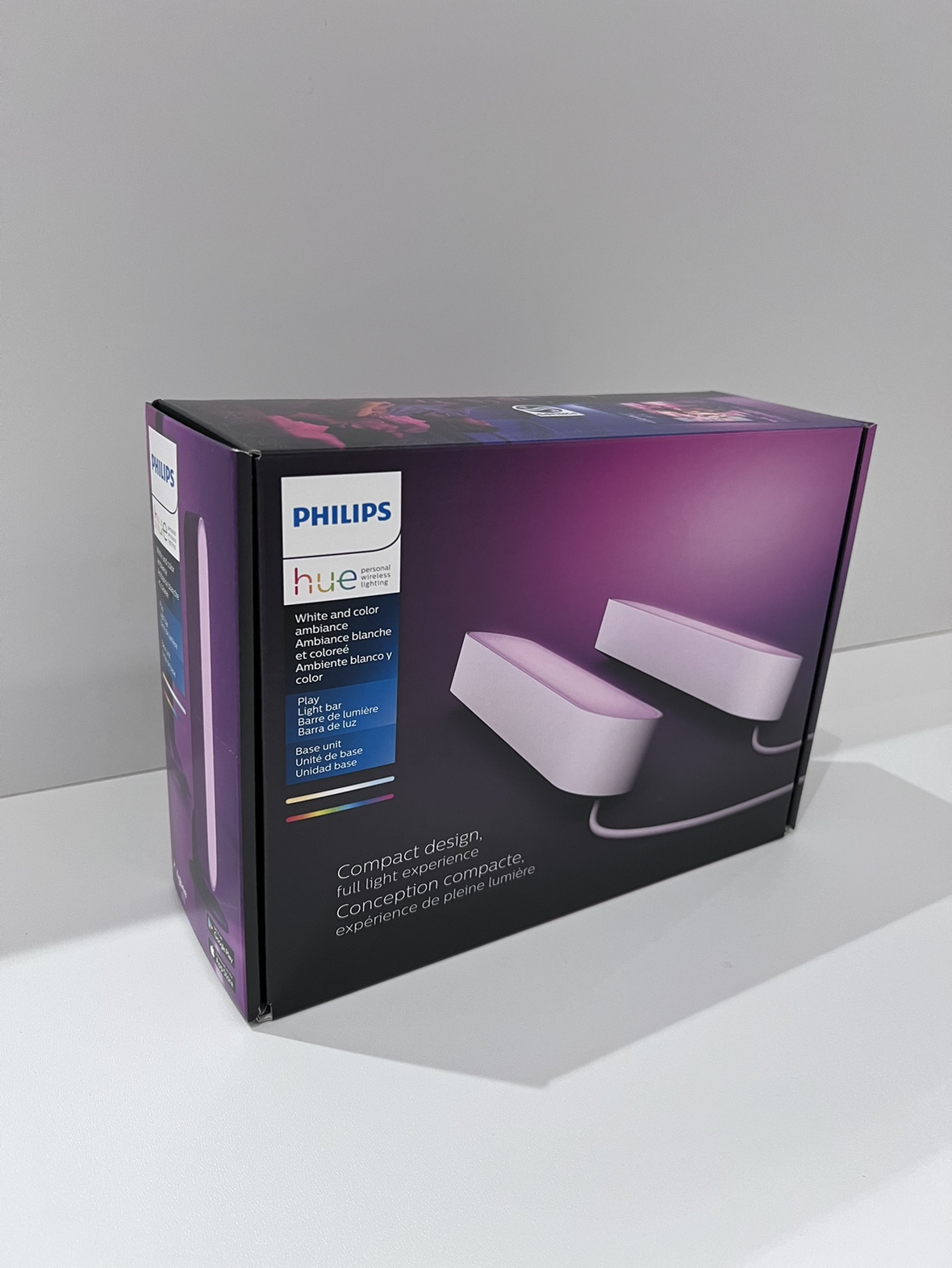 Philips Hue Play Bars Double Pack, white, brand new sealed
