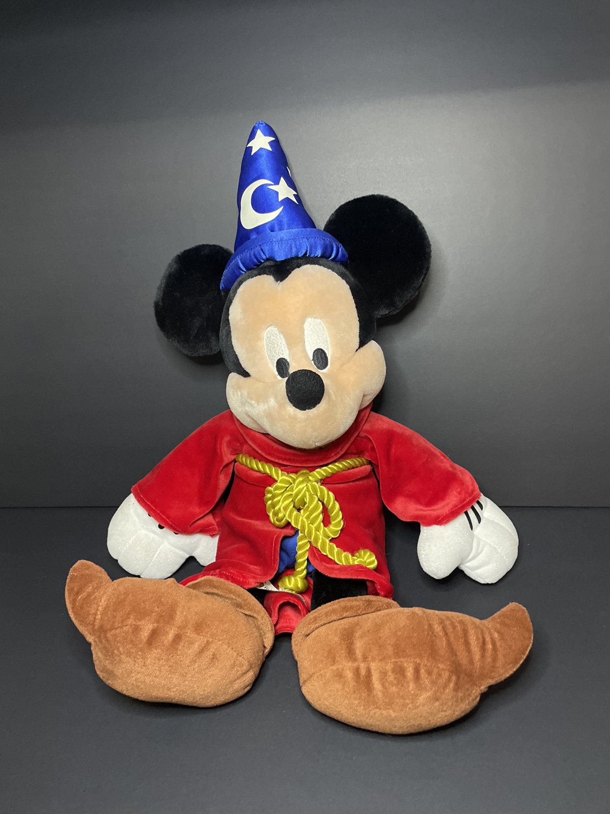 Mickey Mouse Sorcerer Plush 18” tall - photo 3