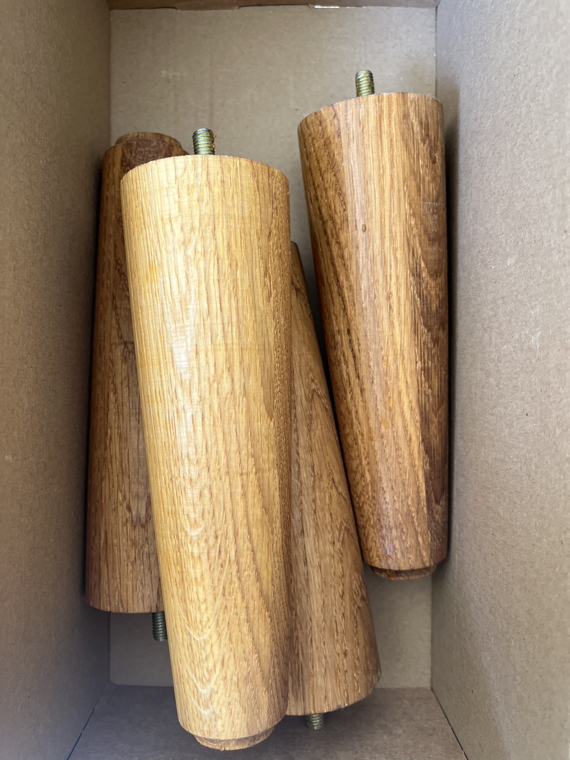 Solid Wood Bed / Couch Legs