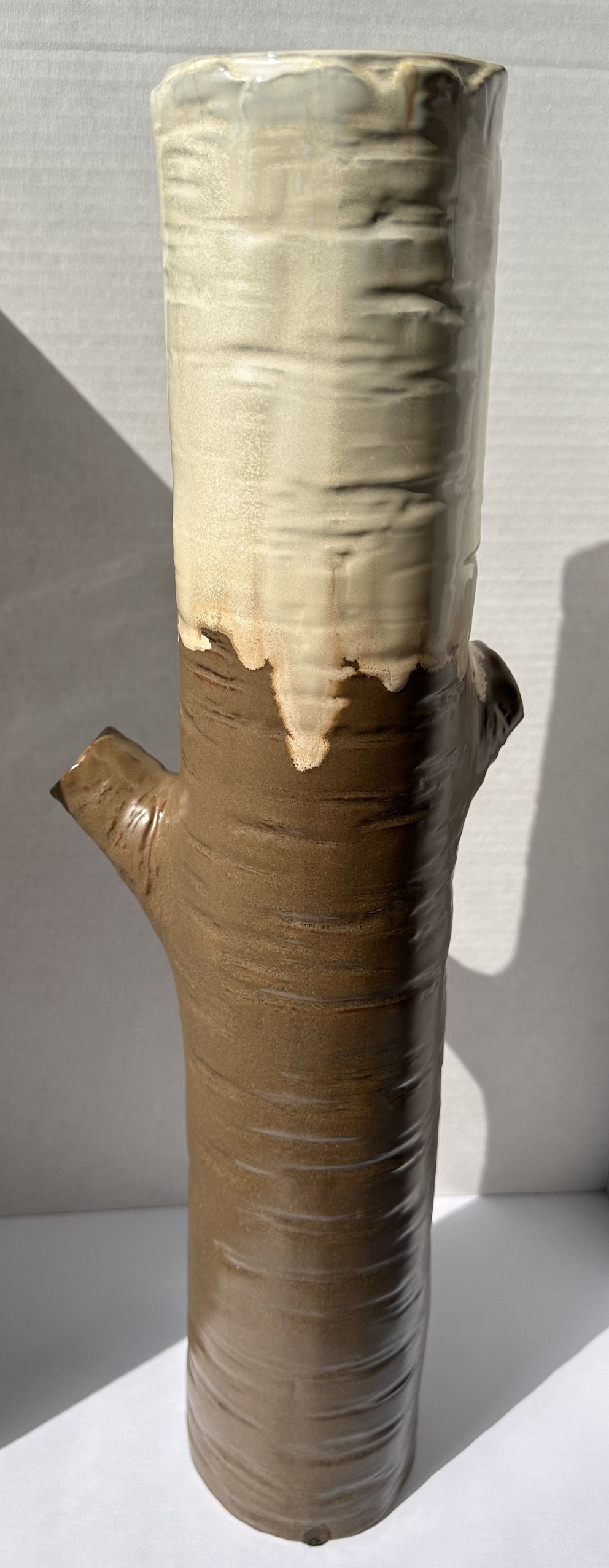Ceramic Birch Vase – Small Size | Tree Trunk image indicator(2)