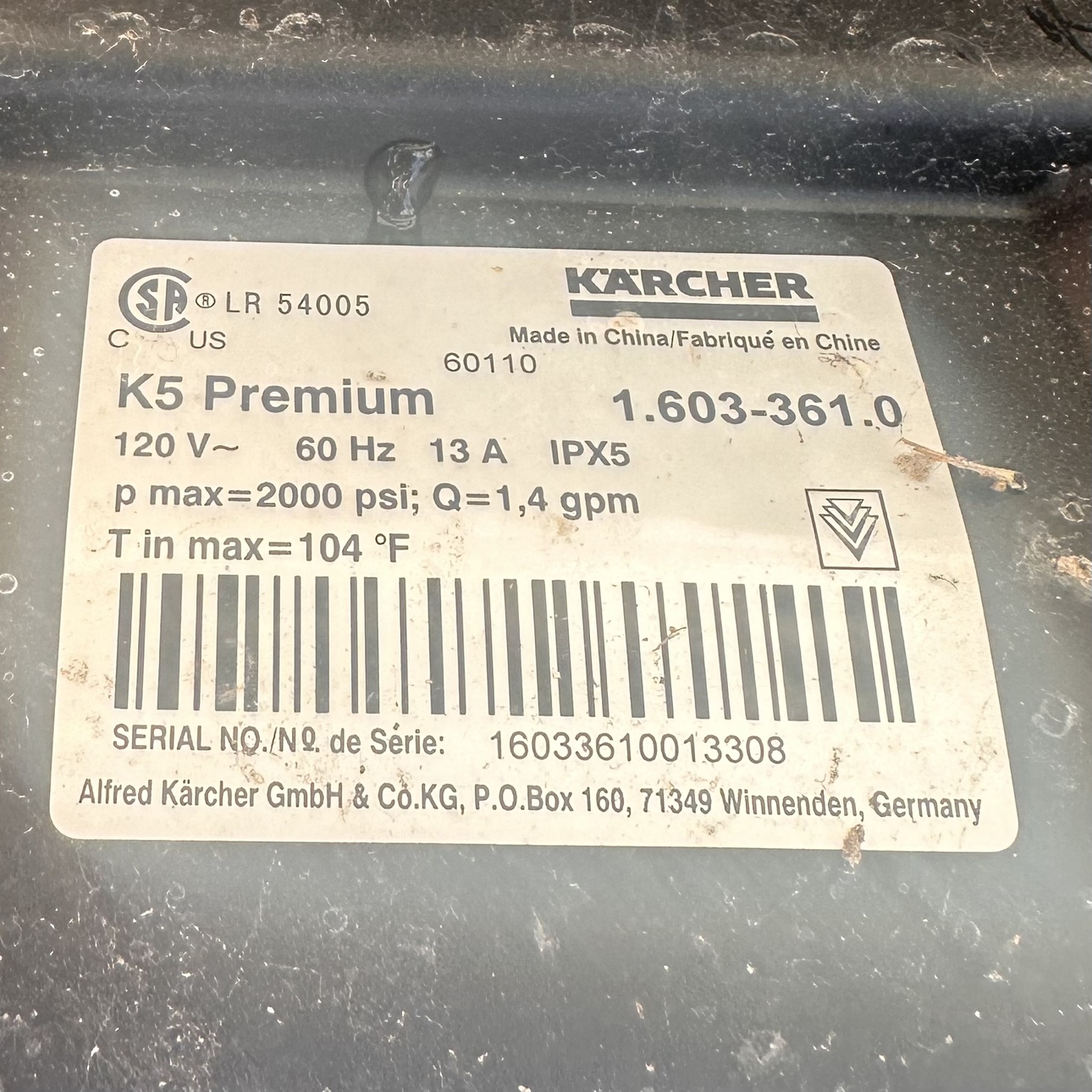 Karcher K5 Premium Pressure Washer image indicator(2)