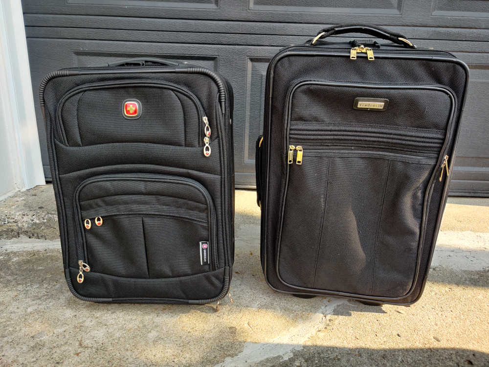 SwissGear and Van Heusen Luggage Set