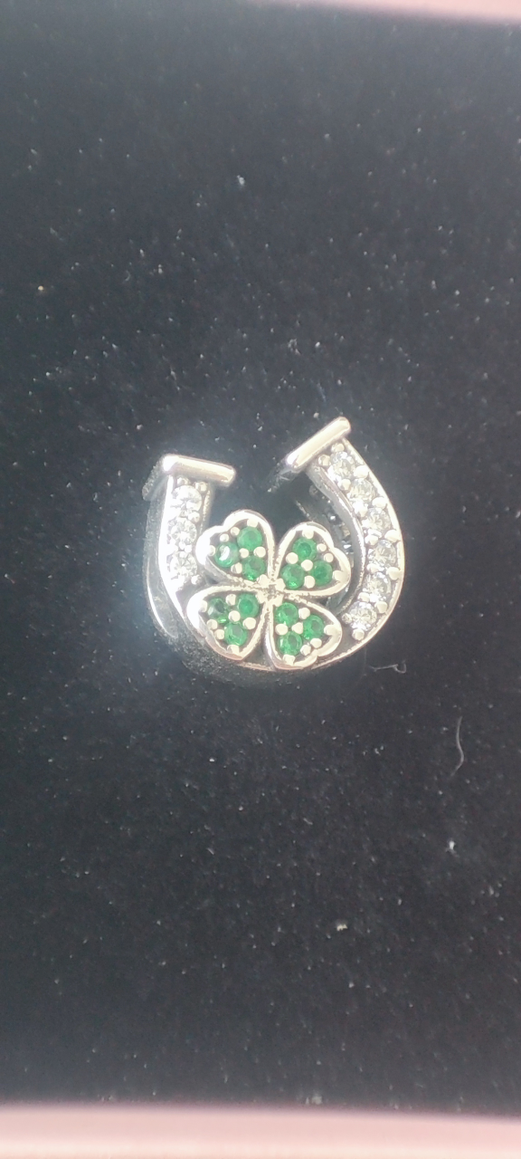 Sterling Silver Horseshoe Charm image indicator(3)