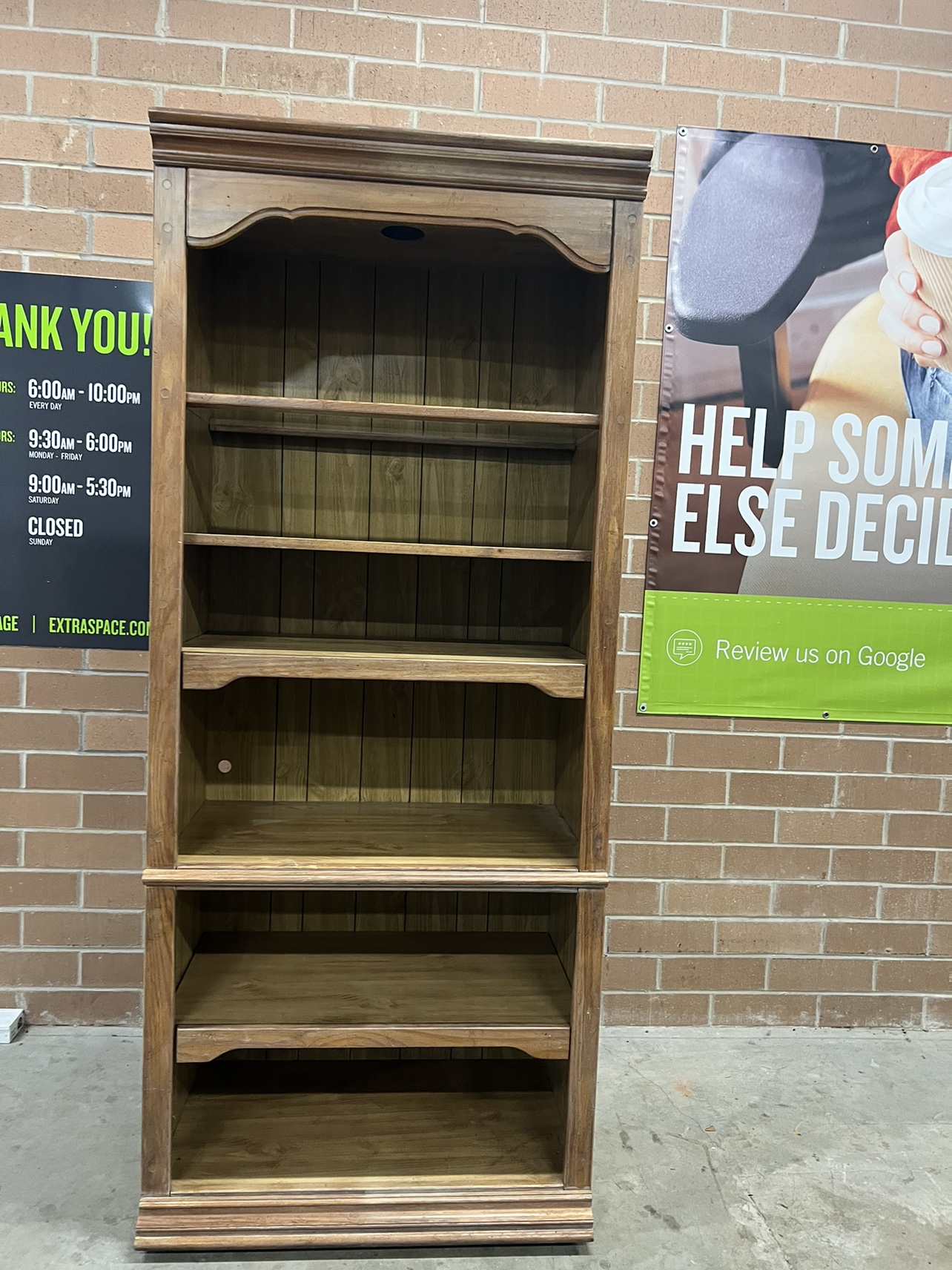 Bookcase w/storage - photo 2